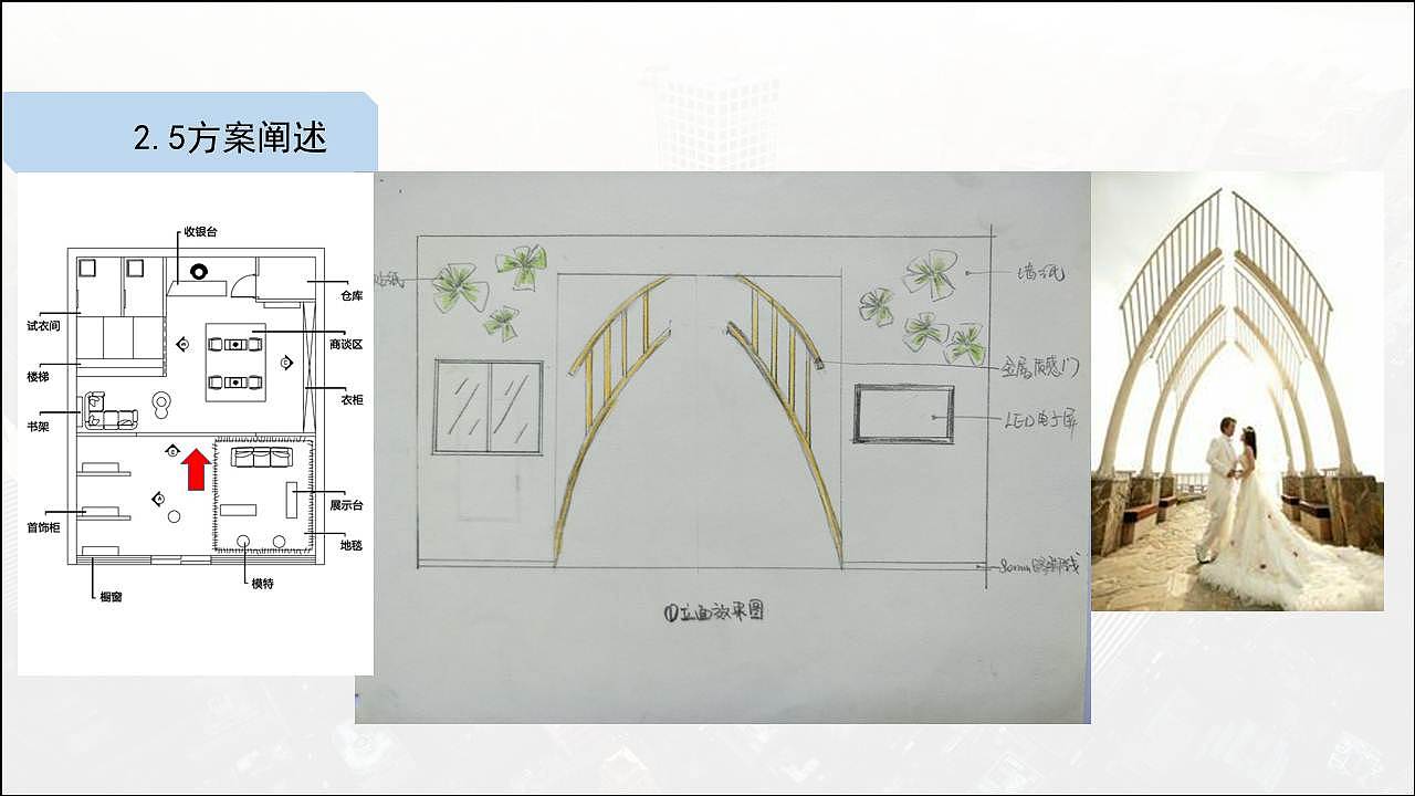 学生时代-婚纱店设计