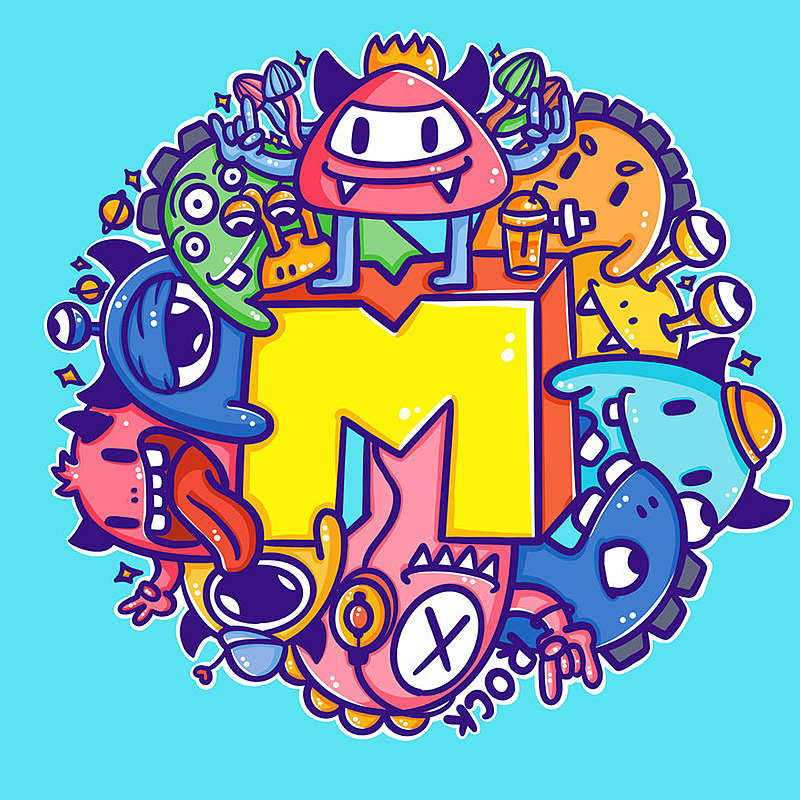 字母插画（图ZMjg0NzQ2ODEy） - 创作习作 - 站酷设计师柠檬小妖原创素材 - 站酷ZCOOL