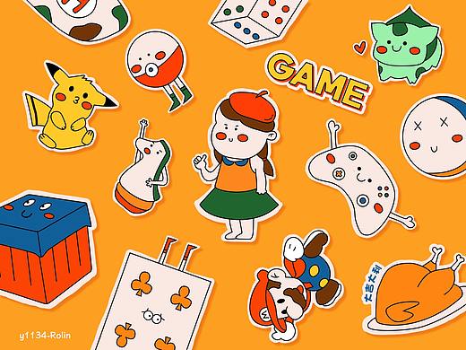 y園糖21天插畫打卡1（個人主頁-ZMzk4NzM5OTY=） - 創(chuàng)作習作 - 站酷設計師花開半夏寄浮生原創(chuàng)素材 - 站酷ZCOOL