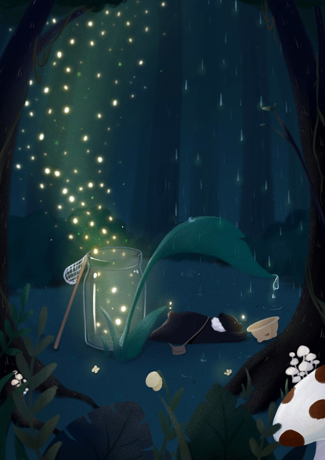 节气 有熊（图ZMjI1Nzc1NDg0） - 创作习作 - 站酷设计师兔狮子原创素材 - 站酷ZCOOL