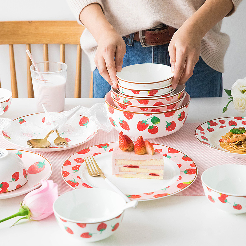 原创手绘设计餐具~ins风~小清新