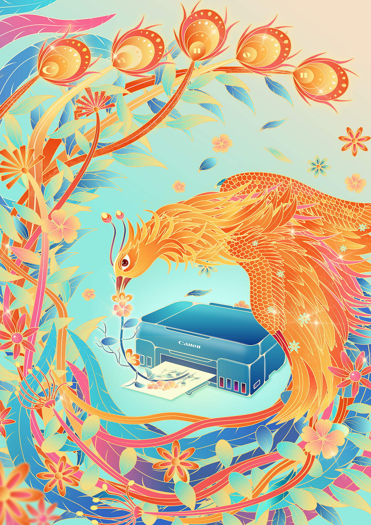 佳能视觉海报设计——《为色彩而生》(图ZMjYwMjk5NDU2) - 创作习作 - 站酷设计师FANMORE泛墨原创素材 - 站酷ZCOOL