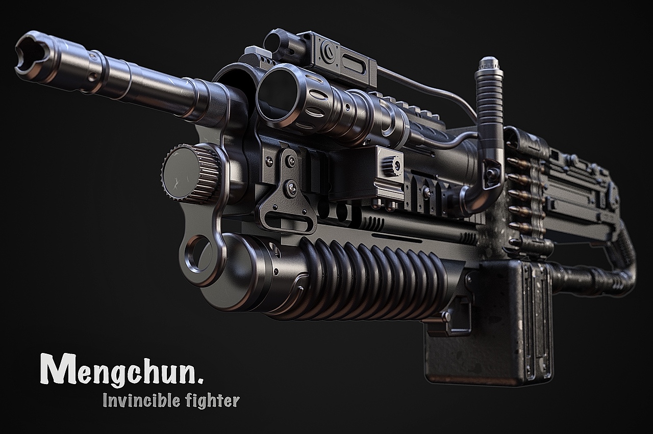 战斗机枪|工业/产品|工业用品/机械|go设计go_原创作品-站酷zcool