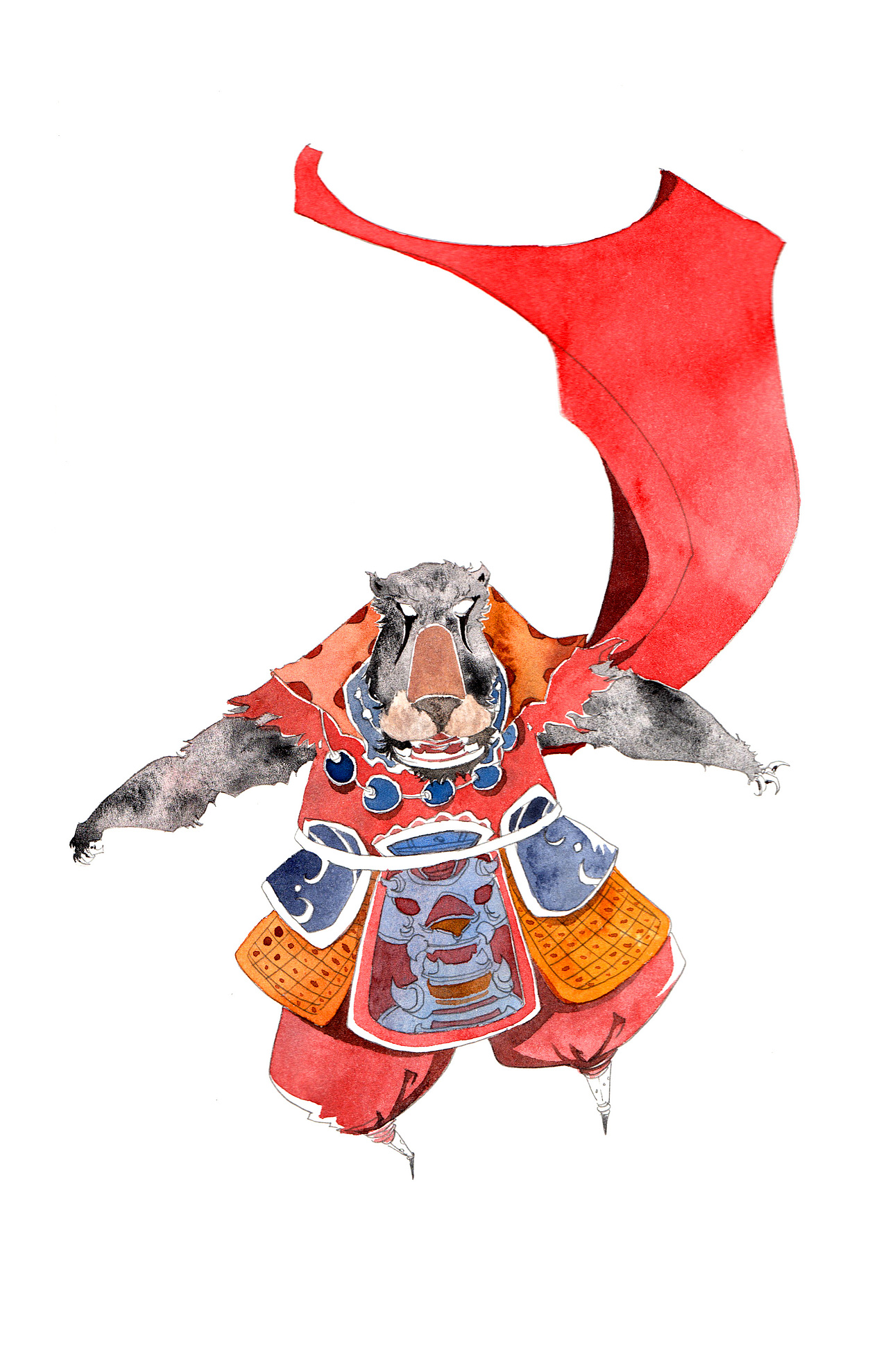 概念水彩绘本“齐天”人物设定集之一（图ZMjUwNDAwNzUy） - 概念设定 - 站酷设计师妥妥toto原创素材 - 站酷ZCOOL