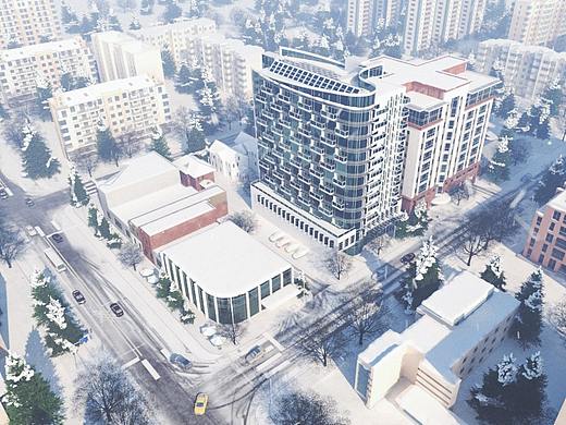 (室外动画)落雪