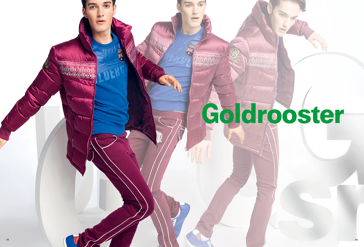 金鸡品牌运动装形象画册