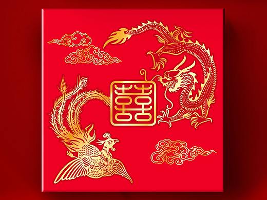 婚礼包装系列—龙凤呈祥
