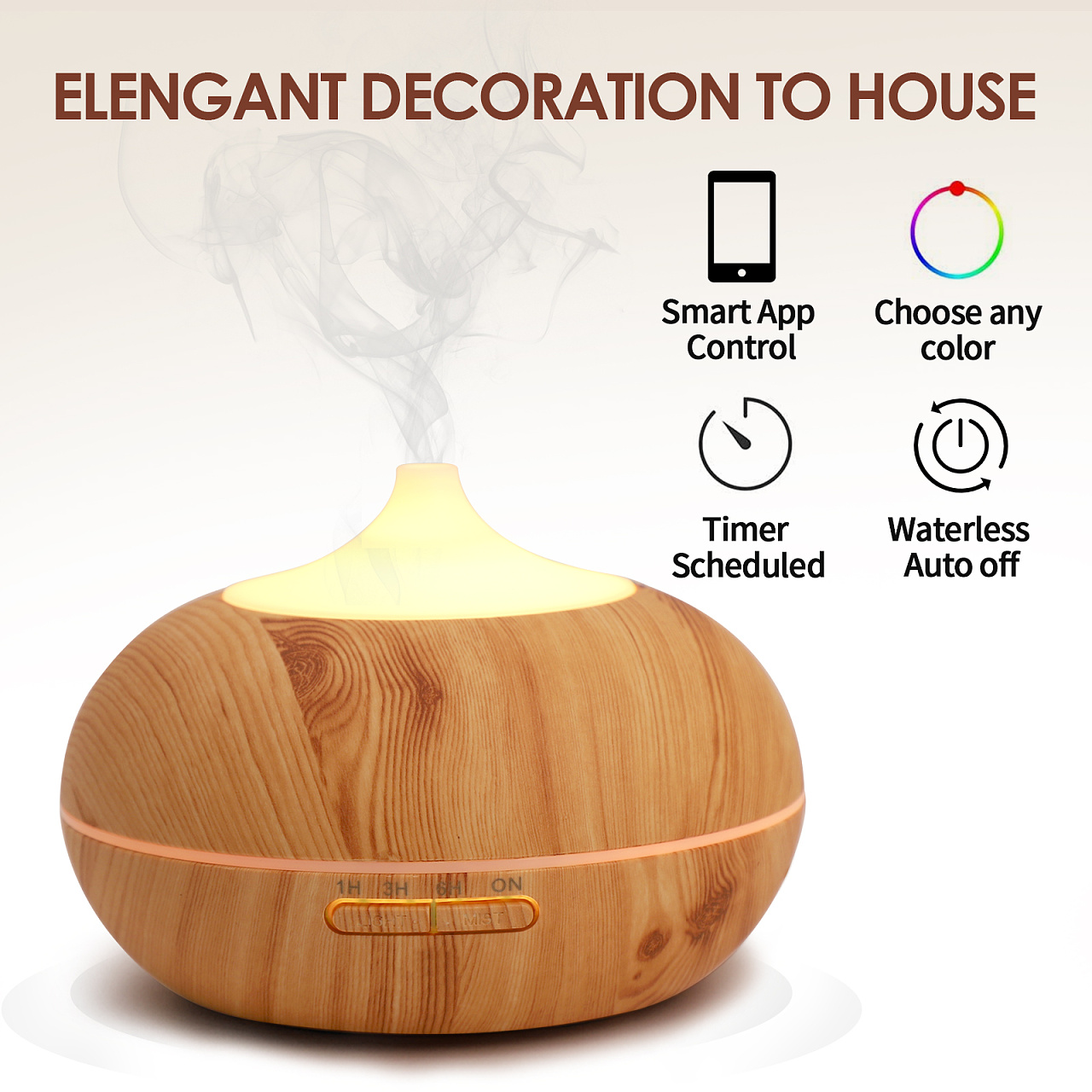 亚马逊香薰机主图设计