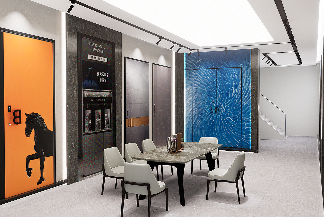 门店室内空间效果