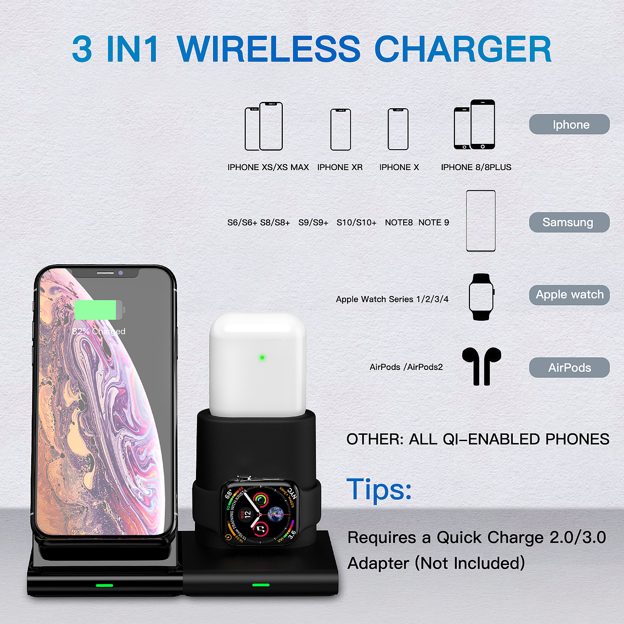 一款无线充主图和A+