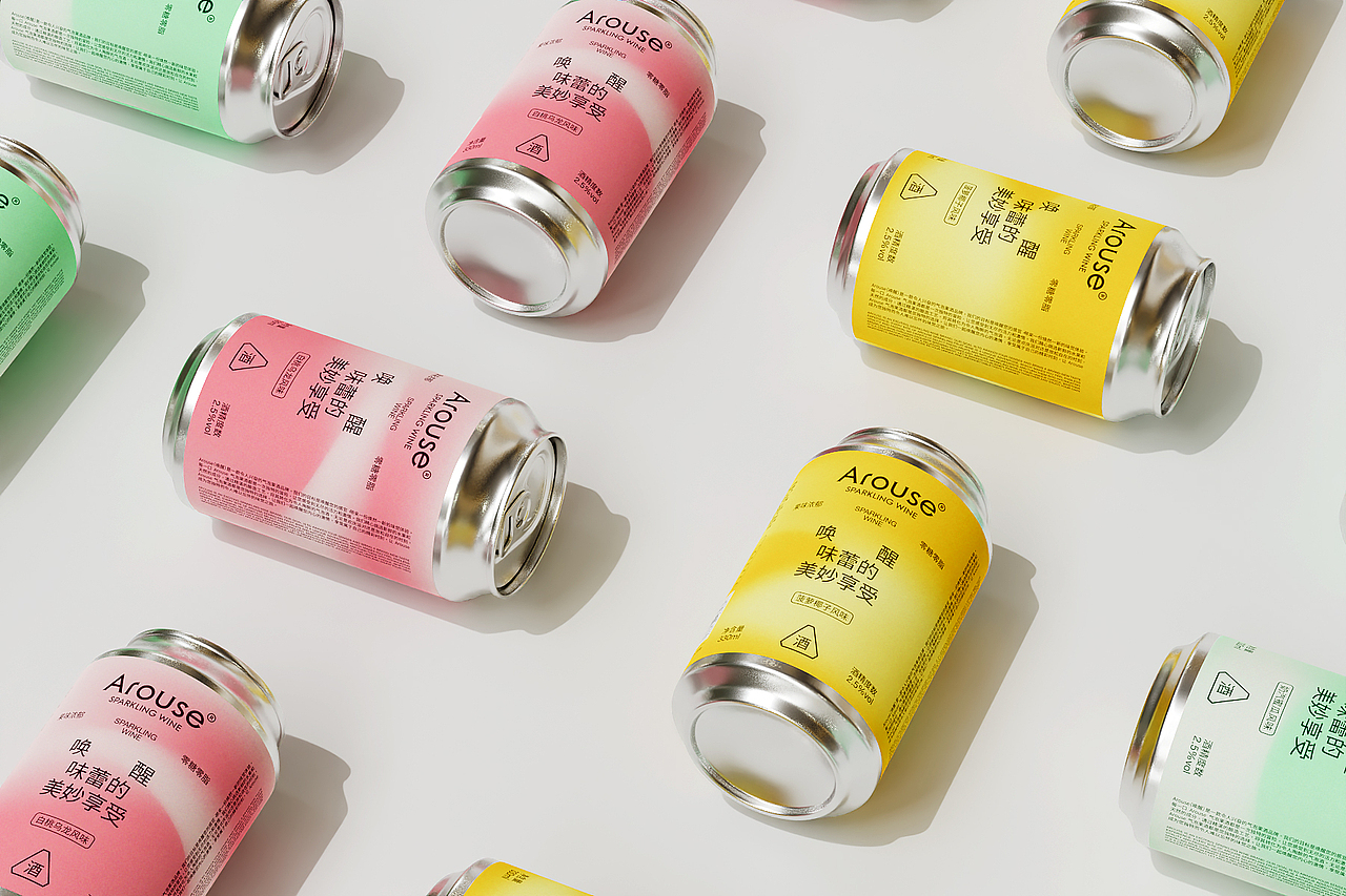 Arouse丨气泡酒包装设计（图ZMzUwMTk3NjQ0） - 包装 - 站酷设计师禁止想象原创素材 - 站酷ZCOOL