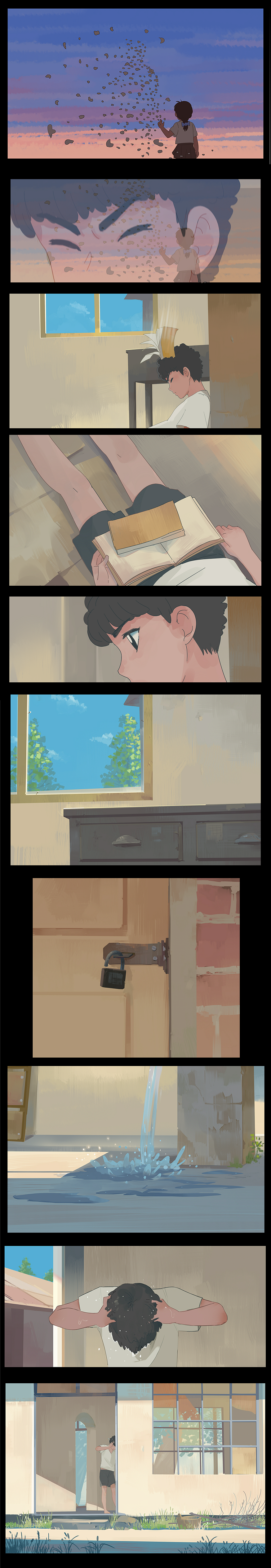 《青空》Part 3（图ZNzI0NjQ0MTI=） - 创作习作 - 站酷设计师邦乔彦原创素材 - 站酷ZCOOL