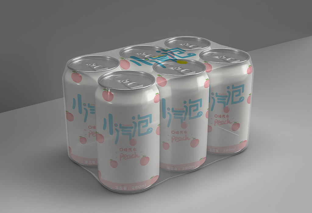 小气泡水果汽水
