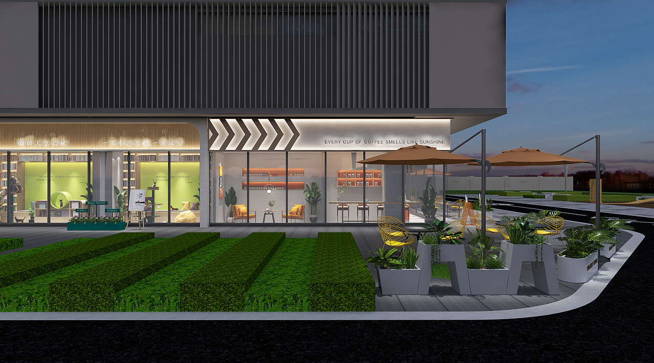 万科时代之光商业街包装设计方案（图ZMjgxODAzNDYw） - 商业空间设计 - 站酷设计师欧阳森原创素材 - 站酷ZCOOL