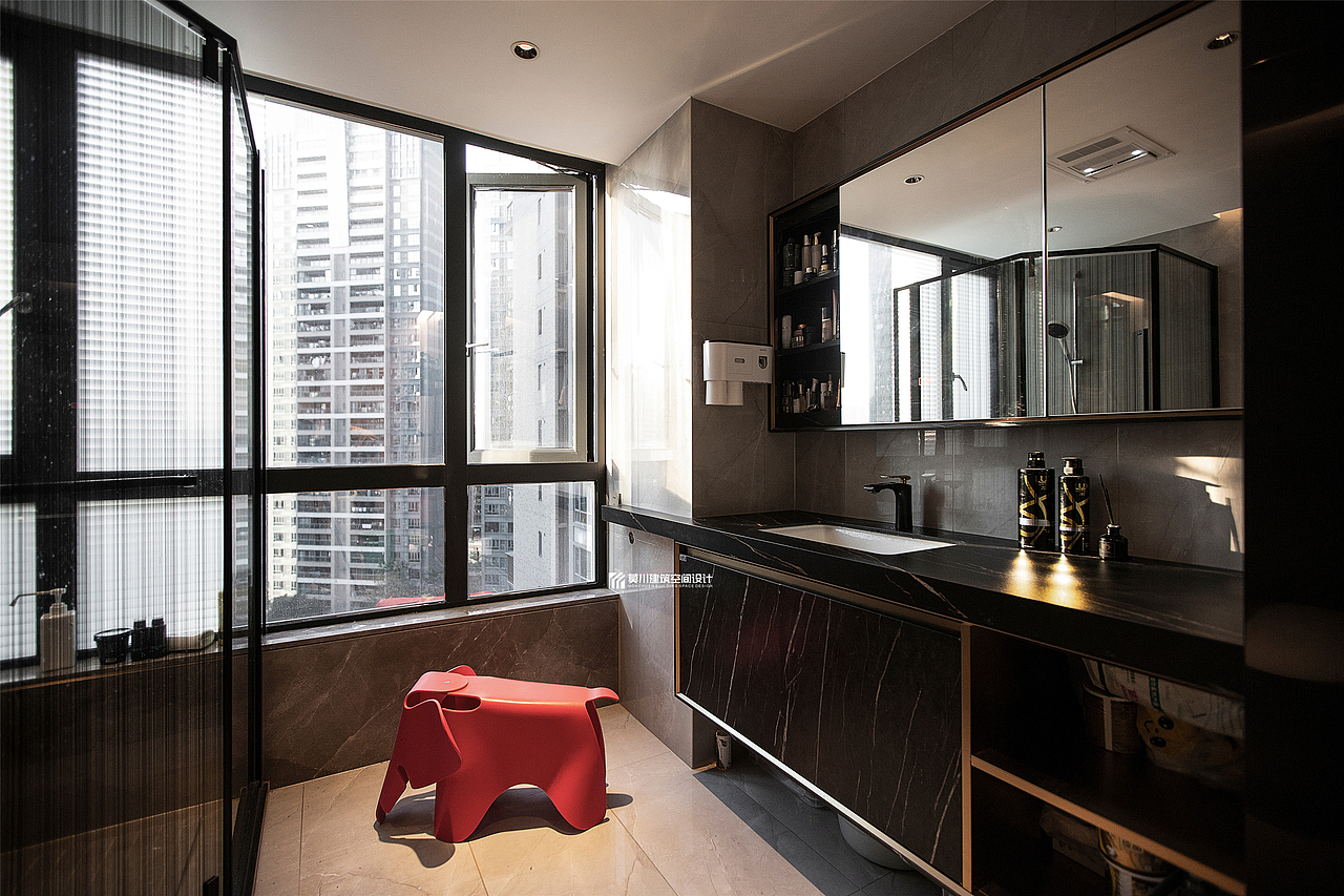 太古城182㎡旧房改造，打造舒适大气的六口之家！（图ZMjgxOTAzNTI0） - 家装设计 - 站酷设计师莫川建筑空间设计原创素材 - 站酷ZCOOL