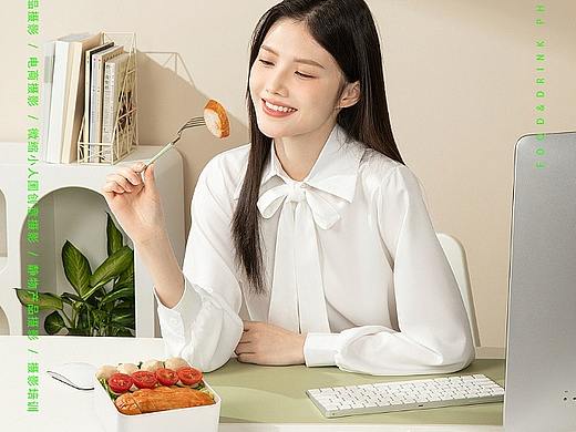 美食摄影|袋鼠先生X鹿马影像轻食人像电商氛围感厨房