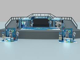 快销品行业活动美陈快闪店地堆陈列展示