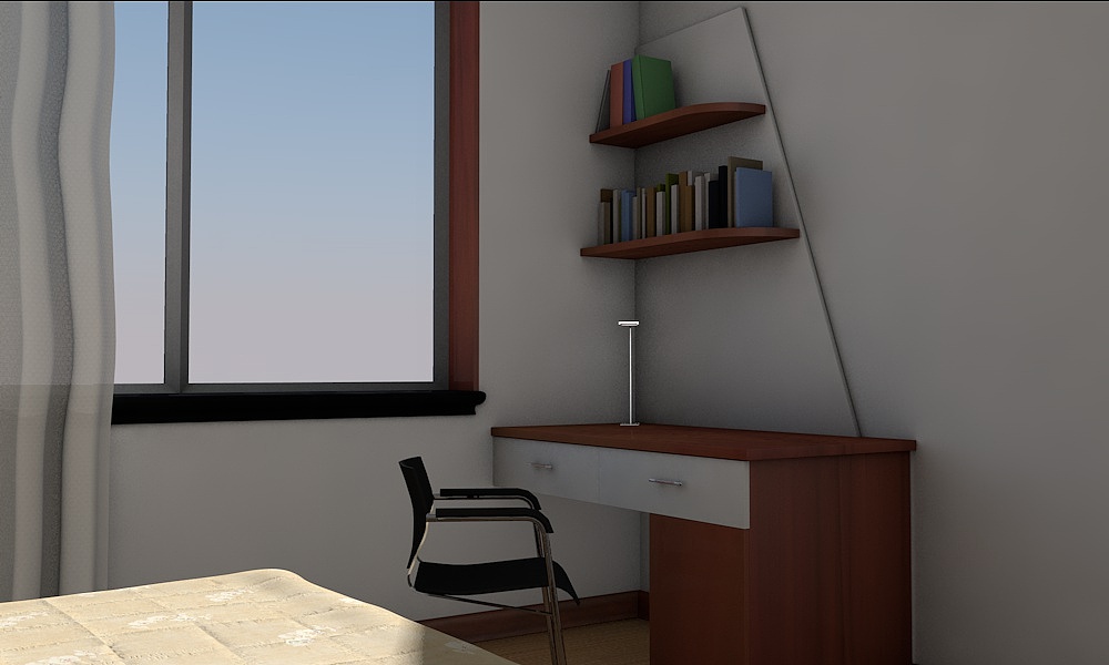 【练习】C4D室内尝试