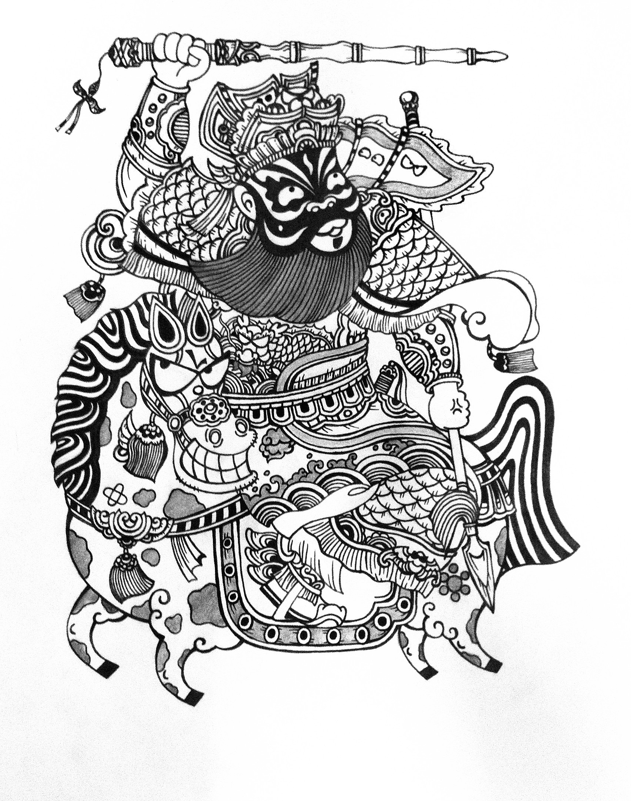 年勒个漫画（图ZMTk3ODQ4ODg=） - 单幅漫画 - 站酷设计师钢琴手小磊Apm300原创素材 - 站酷ZCOOL