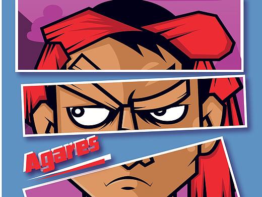 Tibet-康巴汉子（个人主页-ZMjQzNzA5MTY=） - 新锐潮流插画 - 站酷设计师AgaresCL原创素材 - 站酷ZCOOL