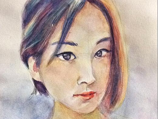 人物水彩