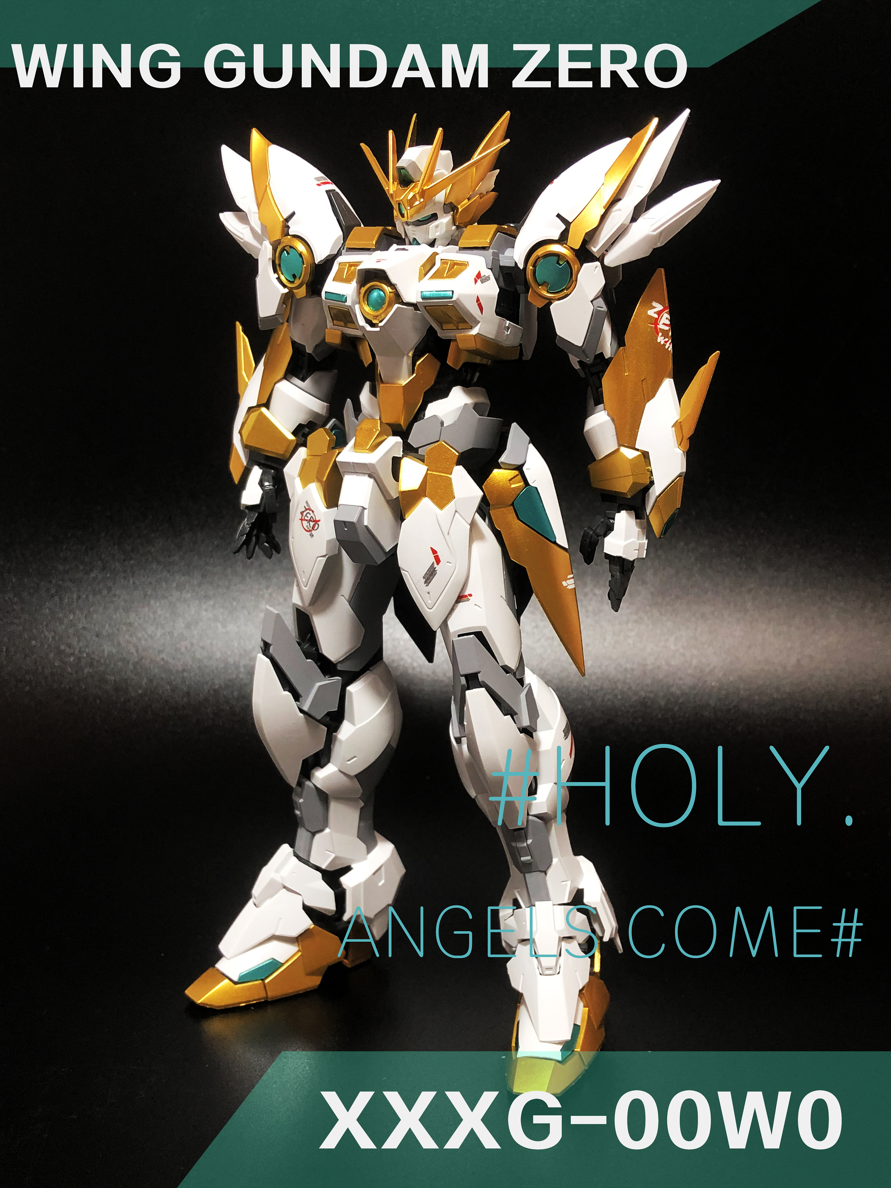 零式飞翼高达ew喷涂改造——圣天使降临