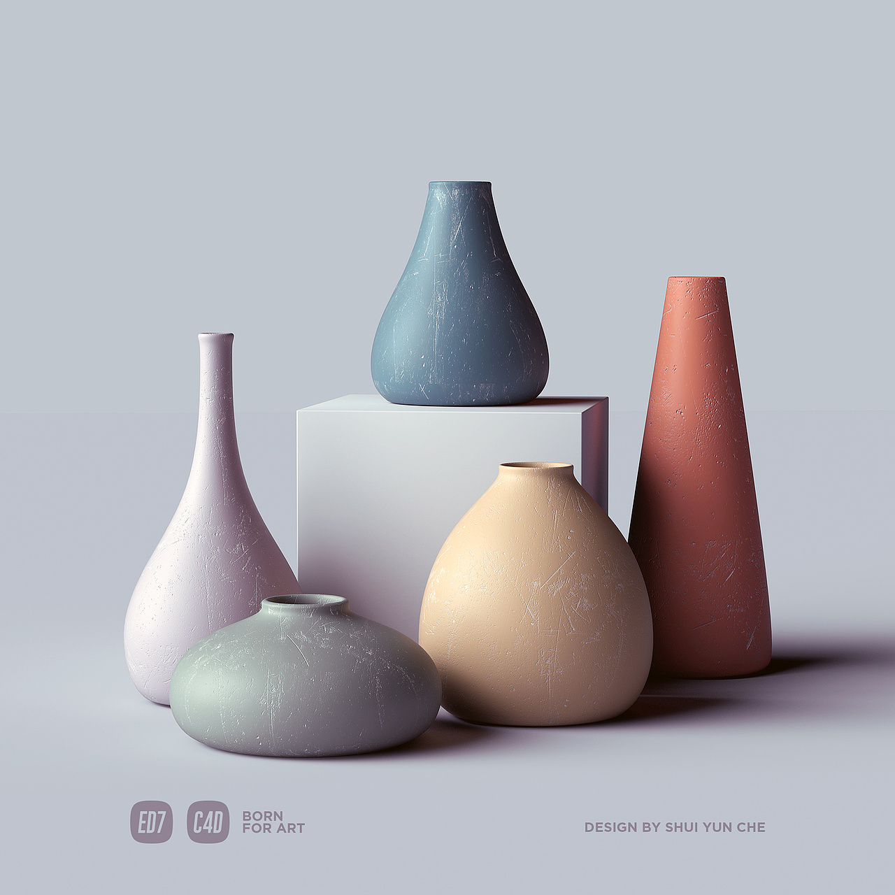 近期C4D练习作品