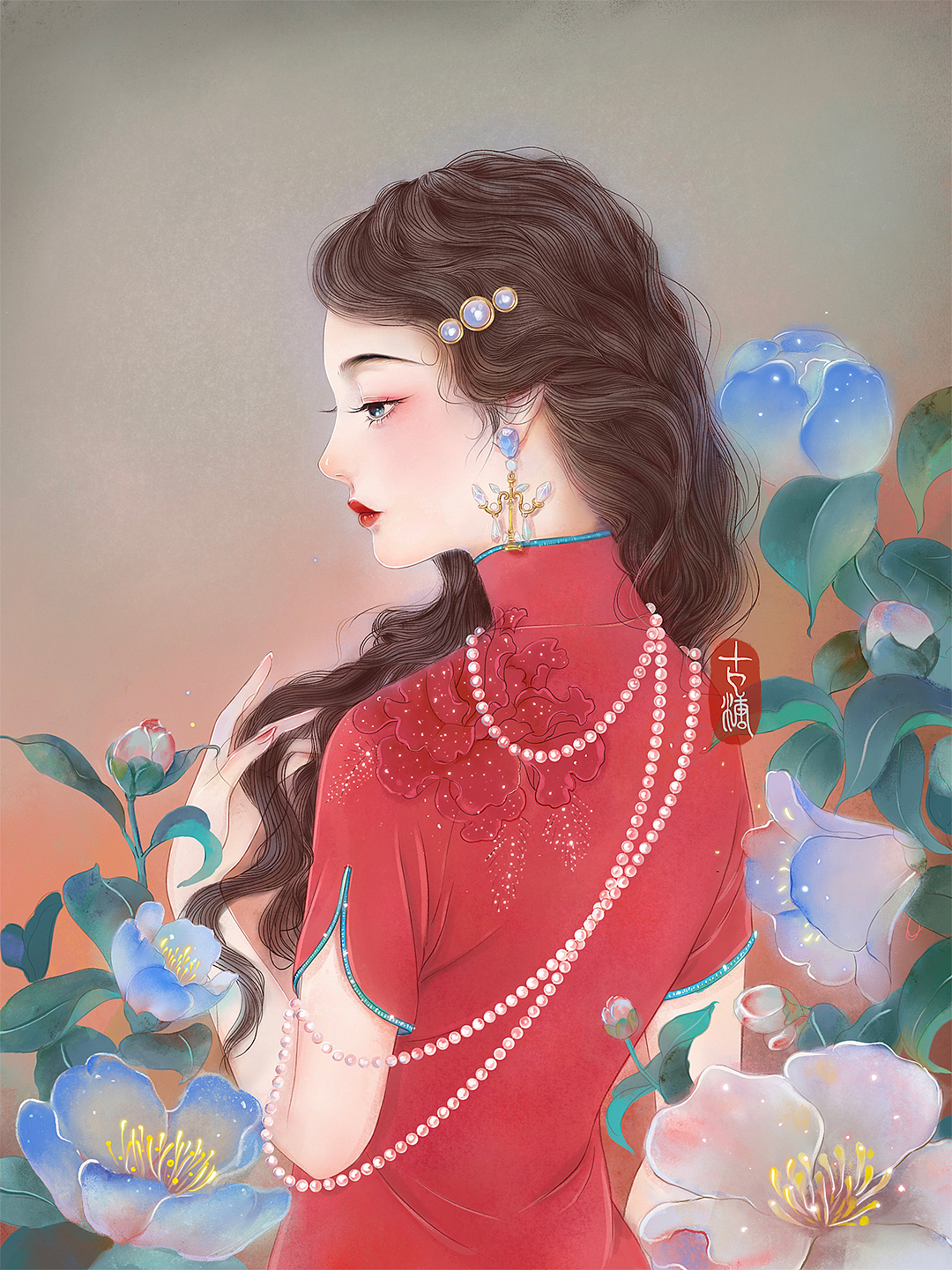 我明白你会来，所以我会等（图ZMjY1NTE3OTg0） - 艺术插画 - 站酷设计师古糖_原创素材 - 站酷ZCOOL