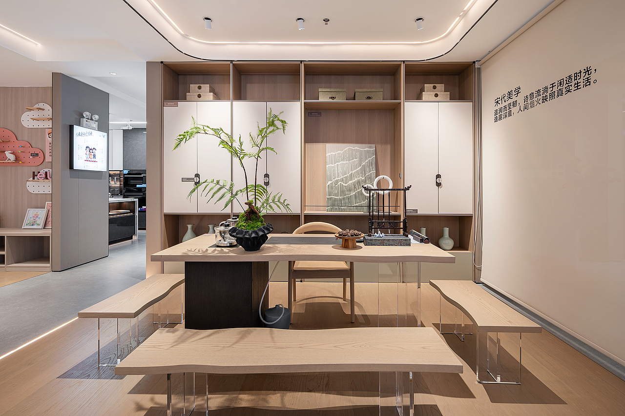 装修风格样板间展厅