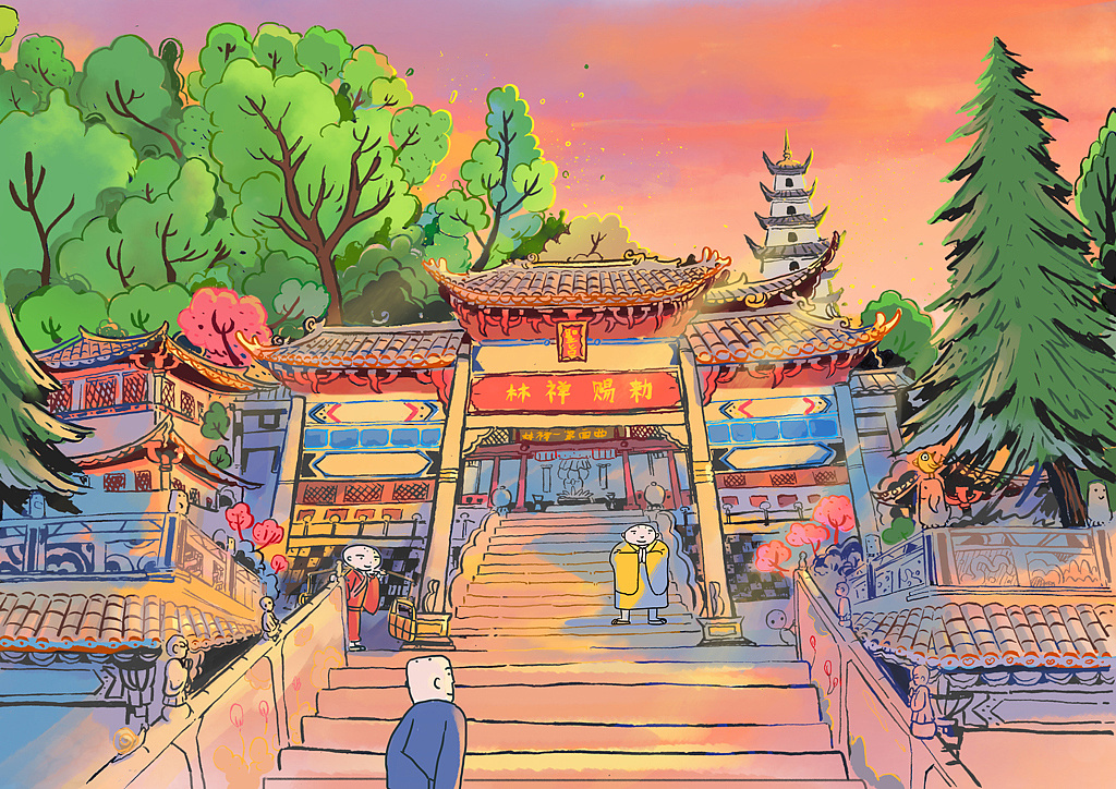 遂宁地方特色明信片