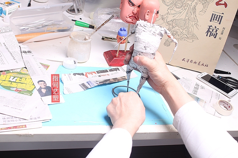 贺加贵面塑软陶(关羽）（图ZNzk5MjExNzY=） - 手办/模玩 - 站酷设计师贺加贵3D翻糖原创素材 - 站酷ZCOOL