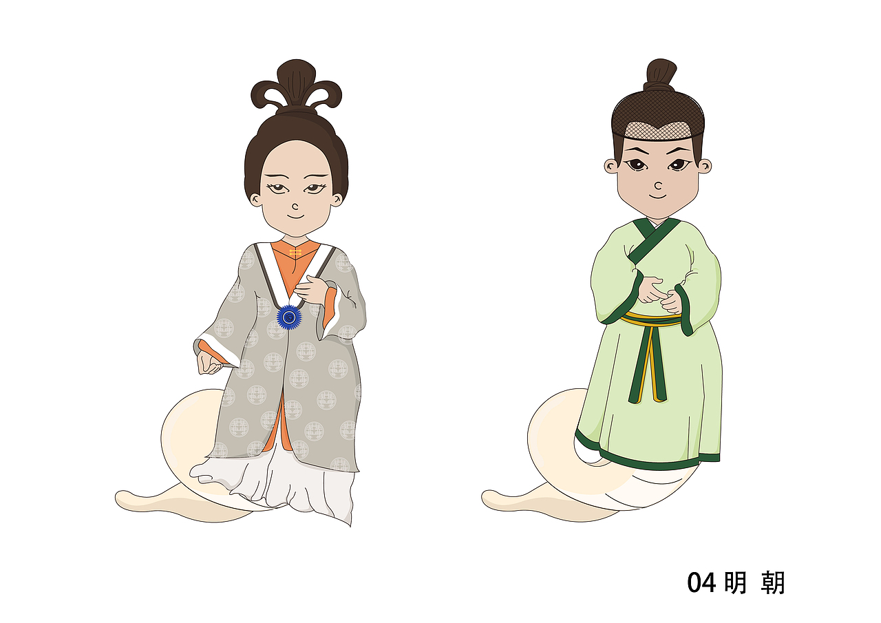 邯郸娲皇宫系列旅游文创产品设计（图ZMTU0NTc4NDUy） - IP形象 - 站酷设计师禾子008原创素材 - 站酷ZCOOL