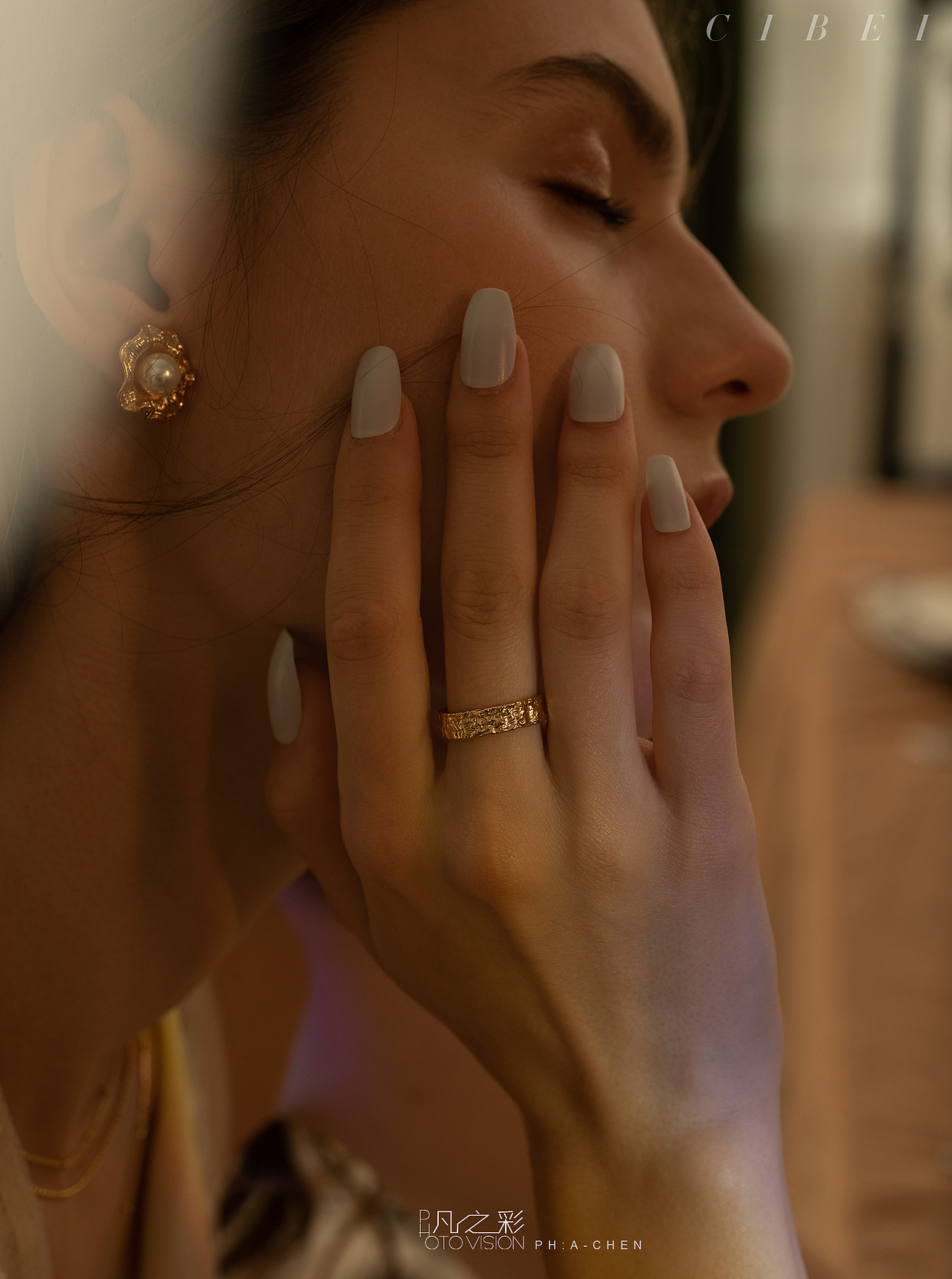 珠宝首饰类人像摄影ins风格饰品模特拍摄案例凡之彩