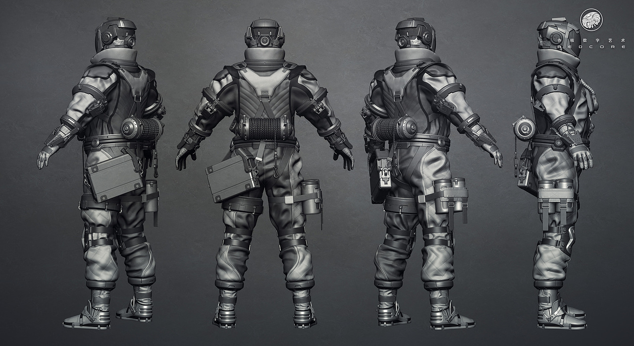 赤核第五期高模作品展示（图ZMjc1MjM2MTAw） - 人物/生物 - 站酷设计师赤核数字艺术原创素材 - 站酷ZCOOL