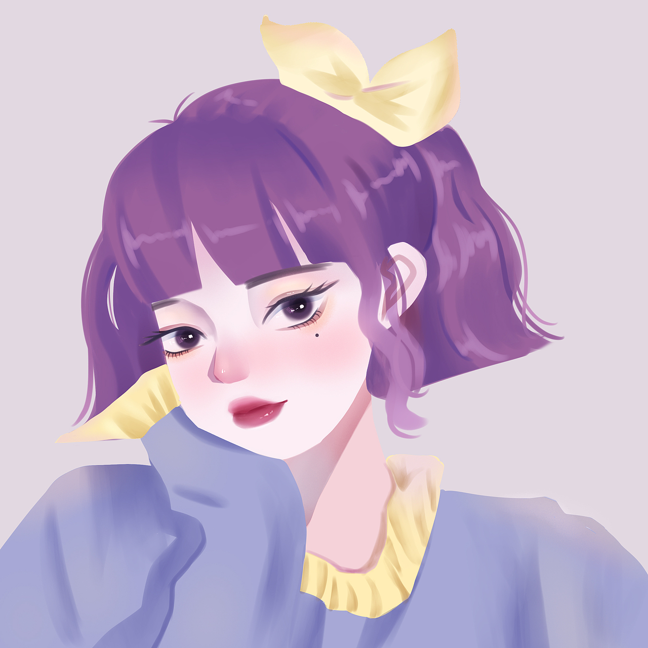 procreate手绘头像