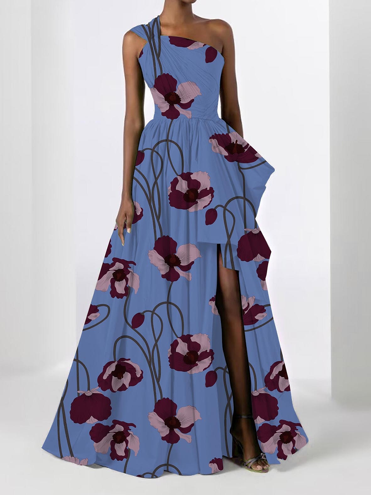 图案设计|“高冷美人”绿绒蒿