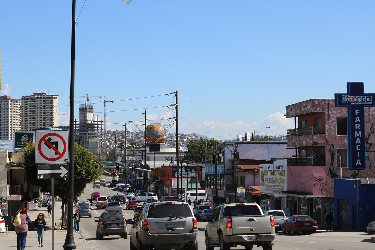 墨西哥所见美墨边境城市蒂华纳