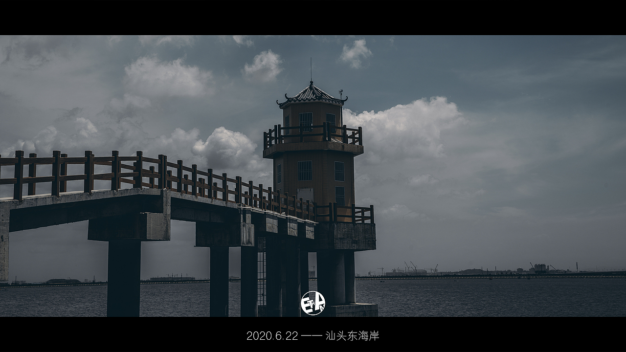 汕头东海岸网红桥拍摄