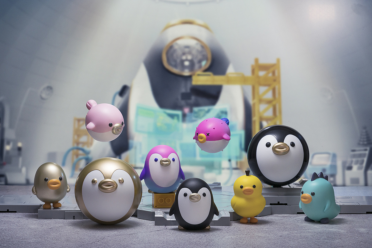 qq潮玩pupu噗噗星人蛋生系列