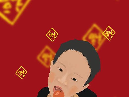 糖葫芦小孩
