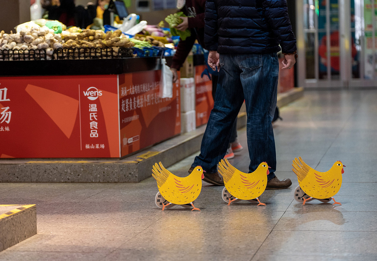 温氏食品 菜市场赞美诗展（图ZMjUwOTQ3NjQ0） - 实验艺术 - 站酷设计师不是美术馆原创素材 - 站酷ZCOOL