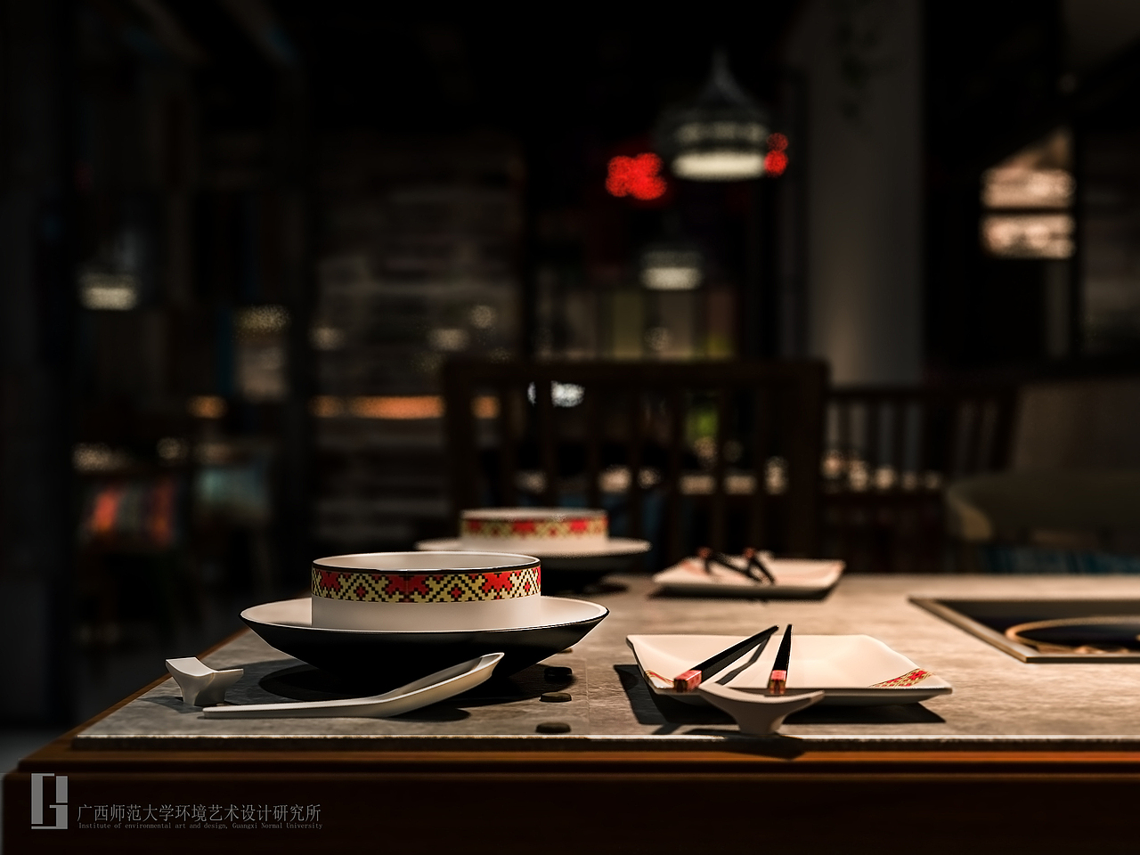 满香宜餐厅—江南万达店（图ZOTEwMDM0MDA=） - 家装设计 - 站酷设计师做毛线设计原创素材 - 站酷ZCOOL