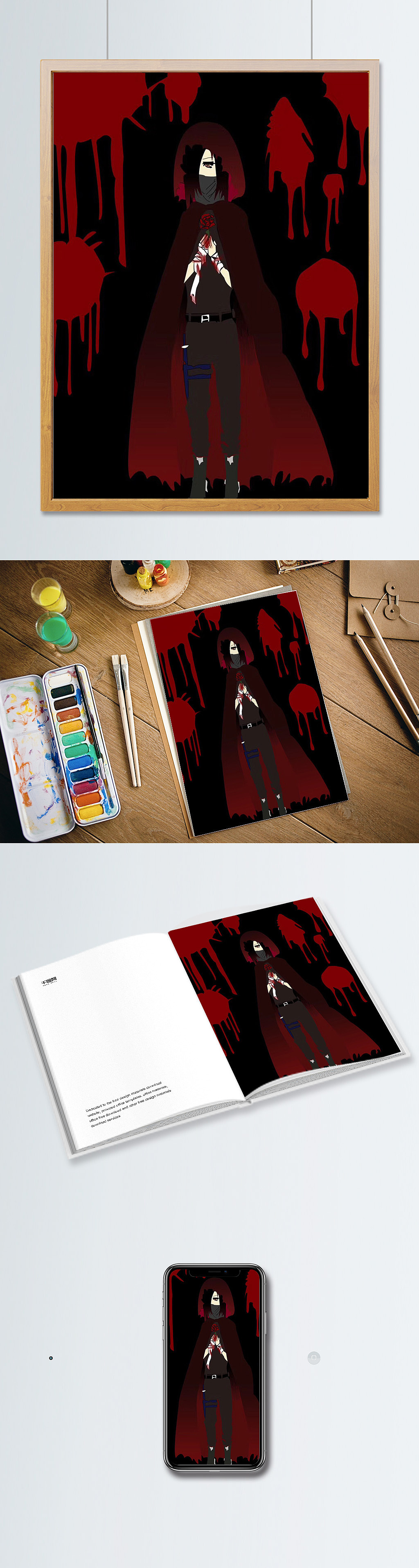 UI 平面，电商，网站，icon，手机主题展示，插画人物（图ZMTIxNzg5MjA4） - PPT/Keynote - 站酷设计师大哈君原创素材 - 站酷ZCOOL