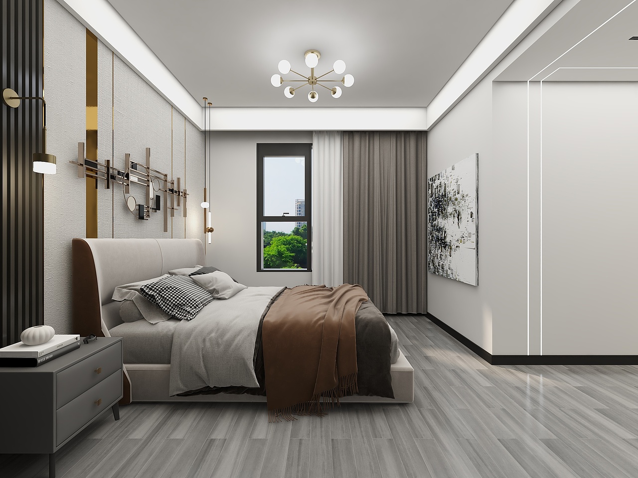 四川邻水紫宸云墅（170平方现代轻奢复式五居室）（图ZMjkzODQxOTUy） - 家装设计 - 站酷设计师设计师成爽原创素材 - 站酷ZCOOL