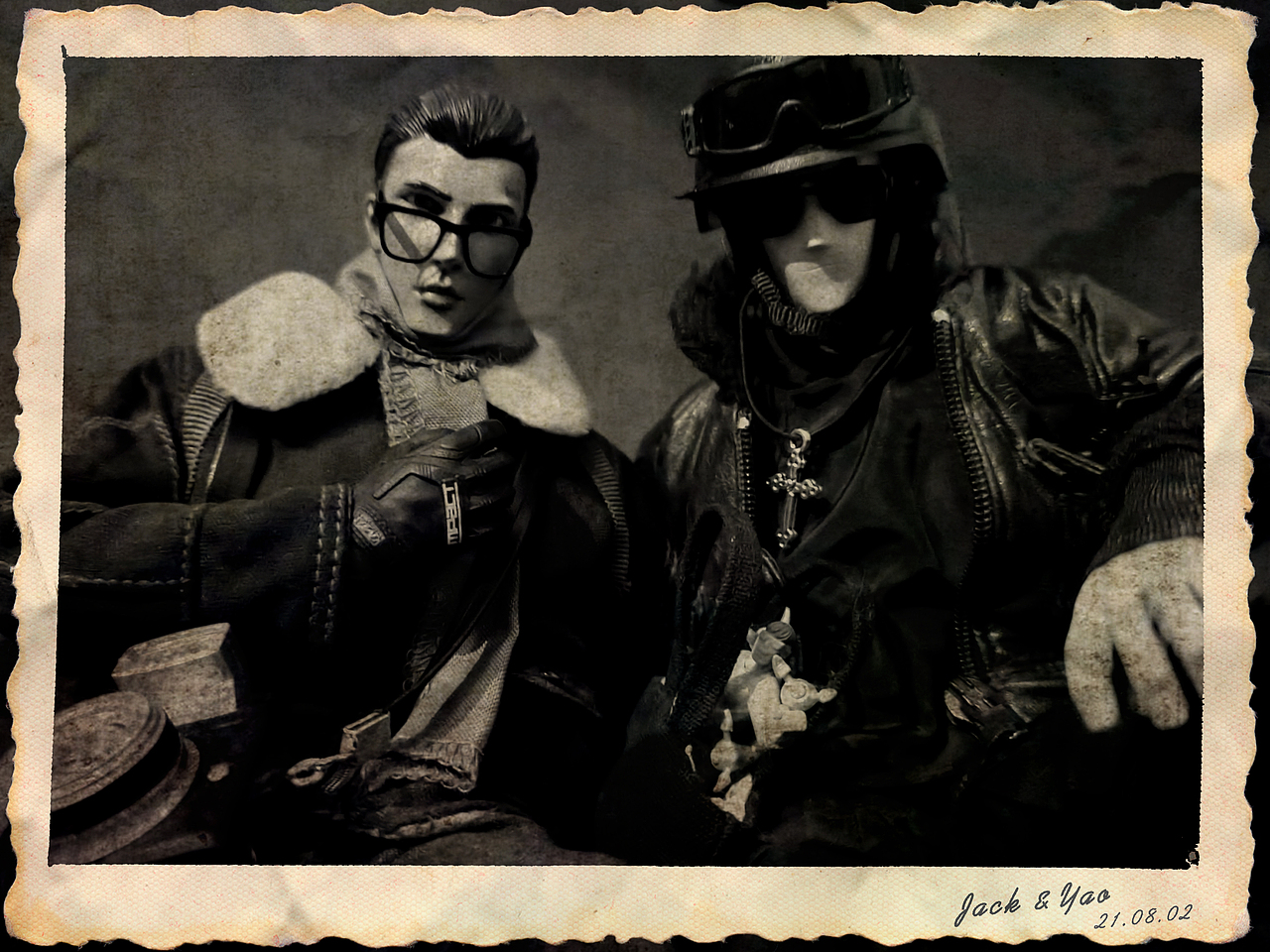 自D定制兵人潮玩 真人复刻限量一体