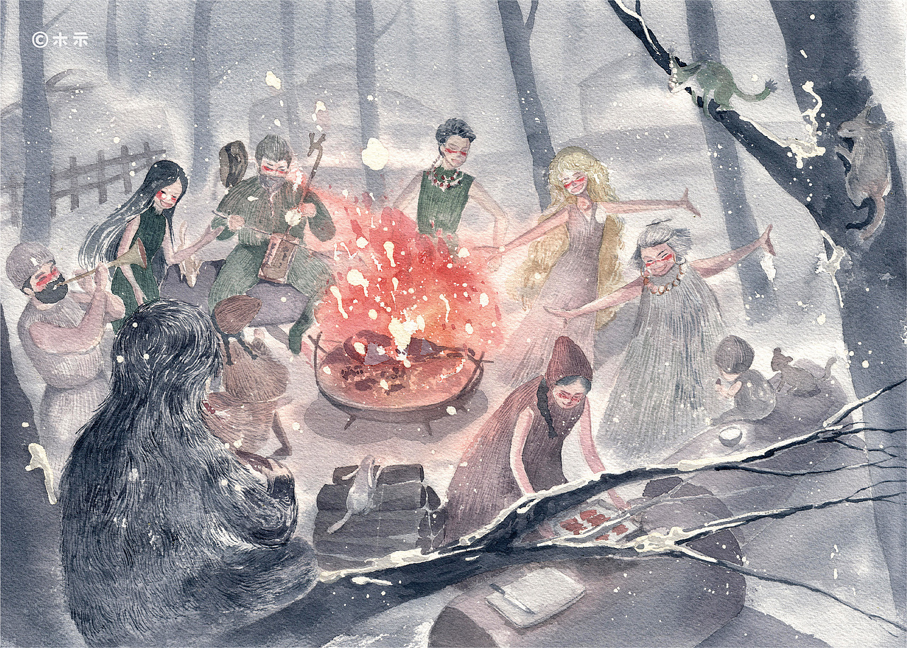 《火种》第三章（图ZMjA5MTc0NTQ0） - 绘本 - 站酷设计师Musi木示原创素材 - 站酷ZCOOL