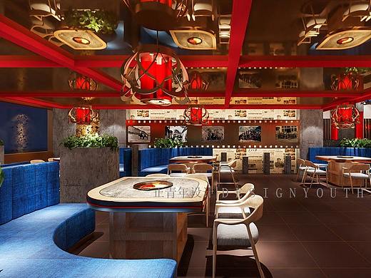 朝天嬌火鍋店——成都火鍋店設(shè)計公司（個人主頁-ZNTcwOTUyNDQ=） - 酒店餐飲設(shè)計 - 站酷設(shè)計師成都正青年設(shè)計原創(chuàng)素材 - 站酷ZCOOL