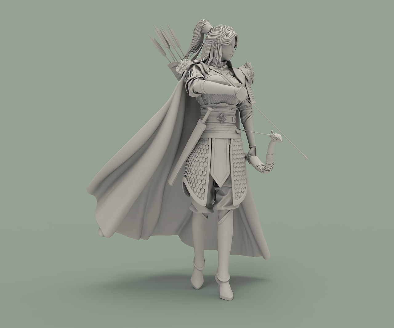 替父从军/个人三维人物练习