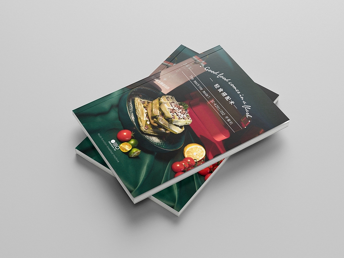 早餐机菜谱 电子食谱 画册