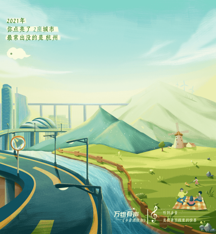 慧博云通-2021曹操出行年度账单（图ZMjkyOTM4NzMy） - 商业插画 - 站酷设计师慧博云通原创素材 - 站酷ZCOOL